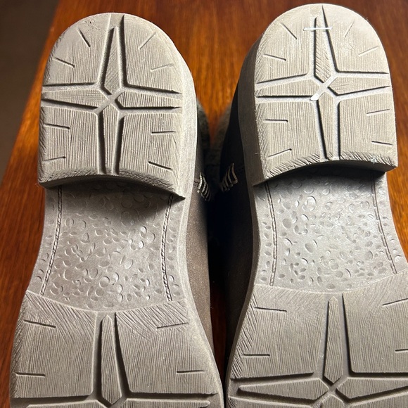 Skechers Womens Chocolate Elm Ankle Boots with Knit Foldover. Sz 6 - Picture 8 of 9